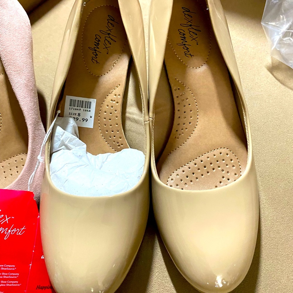 Nude 2inch heels office shoes